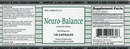 neuro-balance 620 mg montiff label