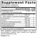 neuro optimizer jarrow formulas supplement facts