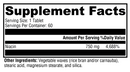 niavasc 750 (xymogen) supplement facts