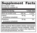 niatain metagenics supplement facts