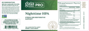 nighttime hpa gaia herbs pro label