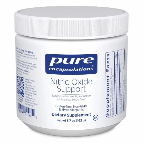 nitric oxide support pure encapsulations