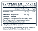 no. 11 blood sugar metabolism maiome supplement facts
