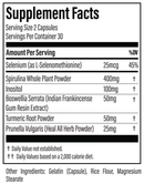 nodule control thyroid specific formulations supplement facts