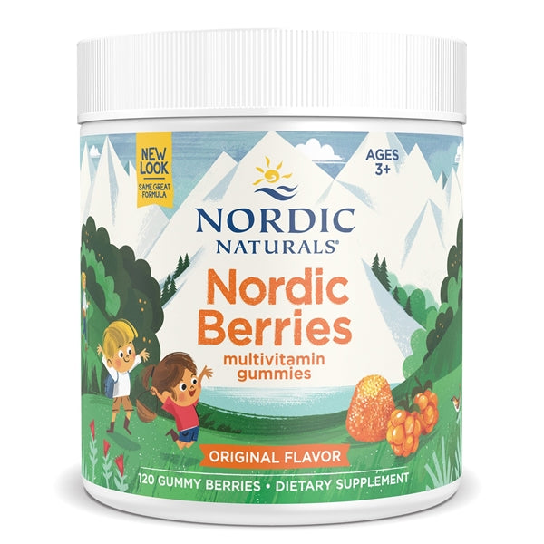 Nordic Berries Gummies Citrus (Nordic Naturals)