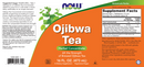 ojibwa tea liquid (now foods) label