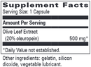 oliver progressive labs supplement facts