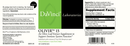 olivir 15 davinci labs label