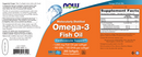 omega 3 (now foods) label