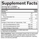 omega-3 power brainmd supplement facts