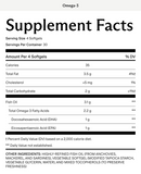 omega-3 pro (needed) supplement facts