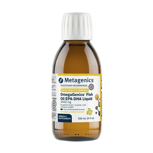 omegagenics fish oil epa-dha liquid 2400 mg (metagenics)