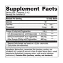omegagenics fish oil epa-dha liquid 2400 mg (metagenics) supplement facts