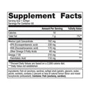 omegagenics fish oil mega 10 (metagenics) supplement facts