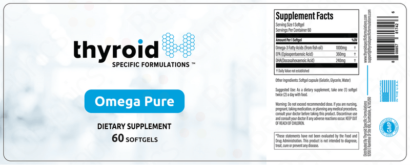 buy omega pure thyroid specific formulations