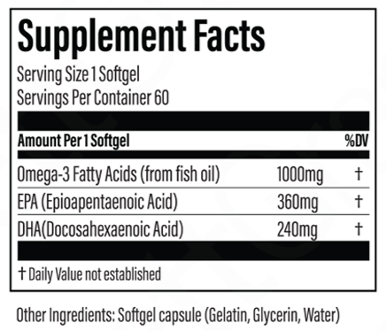 omega pure thyroid specific formulations supplement facts