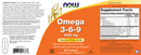 omega 3-6-9 (now foods) label