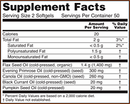 omega 3-6-9 (now foods) supplement facts