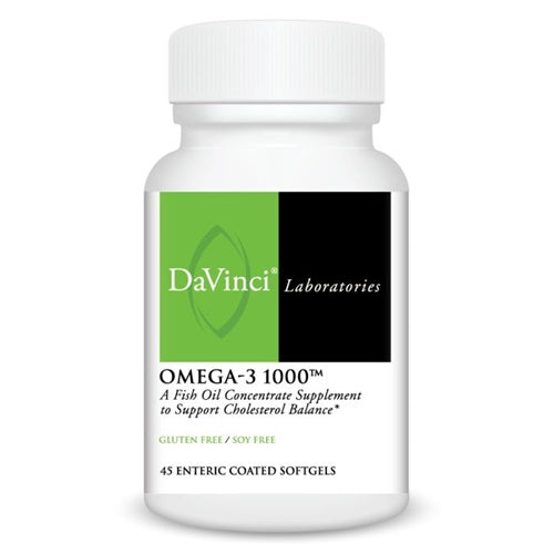 omega 3 1000 45ct davinci labs