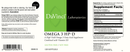 omega 3 hp-d davinci labs label
