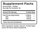omega (inwell biosciences) supplement facts