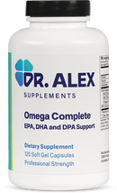 Doctor Alex Supplements | Omega Complete | EPA, DHA, and DPA Supplement | omega DPA | DPA Omega 3 | Fish Oil Supplement
