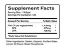 omega (inwell biosciences) supplement facts