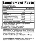 omega woman nordic naturals supplement facts