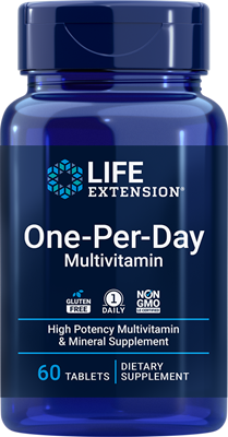 one-per-day multivitamin (life extension)