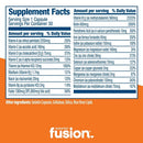 one per day multivitamin capsule with 45mg iron bariatric fusion supplement facts
