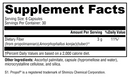 optifiber lean capsules (xymogen) supplement facts