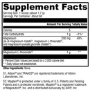 optimag neuro unflavored (xymogen) supplement facts