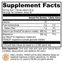 optimag plus calcium pear (xymogen) supplement facts