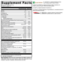 optimetabolix 2:1 vanilla delight (xymogen) supplement facts