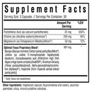 optimal focus (seeking health) supplement facts