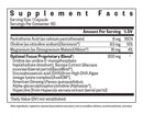 optimal focus (seeking health) supplement facts