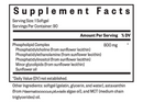 optimal pc (seeking health) supplement facts