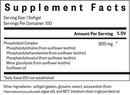 optimal pc (seeking health) supplement facts