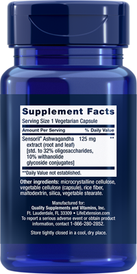 buy optimized ashwagandha (life extension)