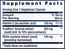 optimized broccoli with myrosinase (life extension) supplement facts