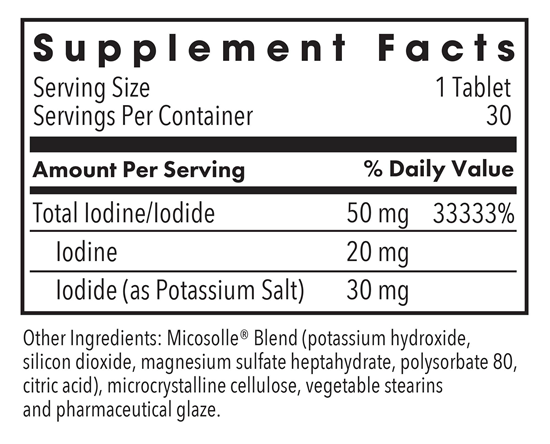 optimox iodoral 50 mg allergy research group supplement facts
