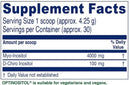 optinositol (vitanica) supplement facts