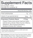 oral microbiome gum-based dietary supplement calroy supplement facts