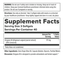 oregano oil (nutra biogenesis) supplement facts