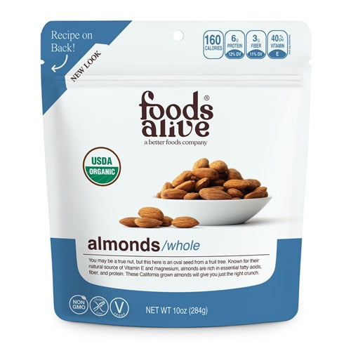 Organic Almonds Foods Alive