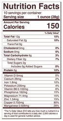 organic cashews foods alive nutrition facts