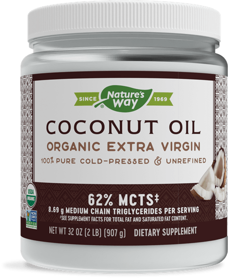 Organic Coconut Oil (Nature's Way) 32oz