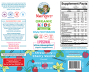 organic kids liquid multivitamin liposomal label