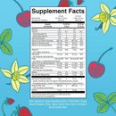 organic kids liquid multivitamin liposomal supplement facts