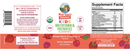 organic kids multivitamin & postbiotics gummies label